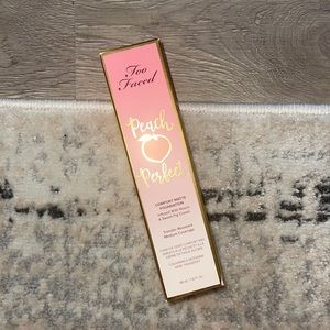 Too Faced Peach Perfect Foundation makeup butterscotch